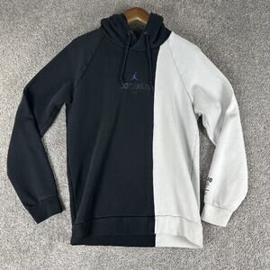Nike Air Jordan Hoodie Mens M Colorblock Concord 11 Fly Legacy 72-10 Pullover